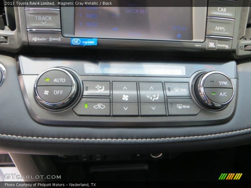 Magnetic Gray Metallic / Black 2013 Toyota RAV4 Limited