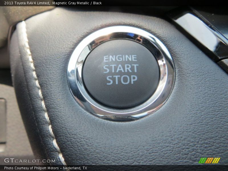 Magnetic Gray Metallic / Black 2013 Toyota RAV4 Limited