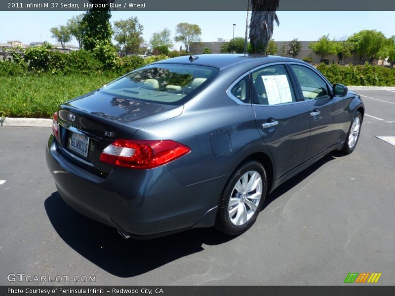 Harbour Blue / Wheat 2011 Infiniti M 37 Sedan