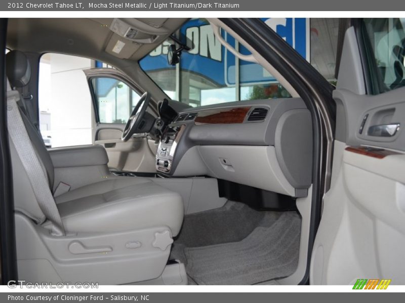 Mocha Steel Metallic / Light Titanium/Dark Titanium 2012 Chevrolet Tahoe LT