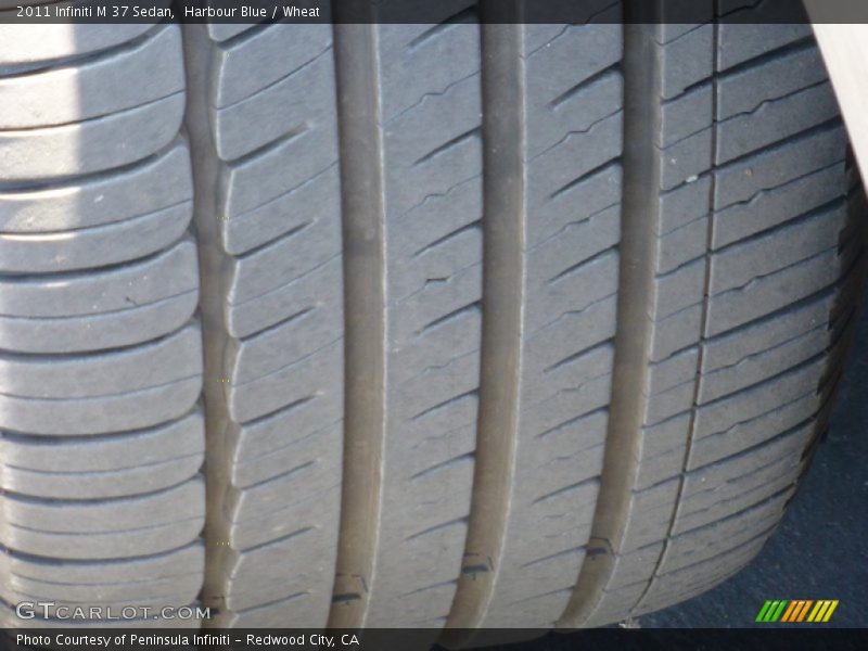 Harbour Blue / Wheat 2011 Infiniti M 37 Sedan