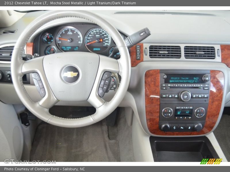 Mocha Steel Metallic / Light Titanium/Dark Titanium 2012 Chevrolet Tahoe LT