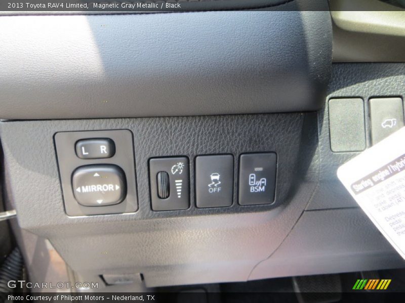 Magnetic Gray Metallic / Black 2013 Toyota RAV4 Limited