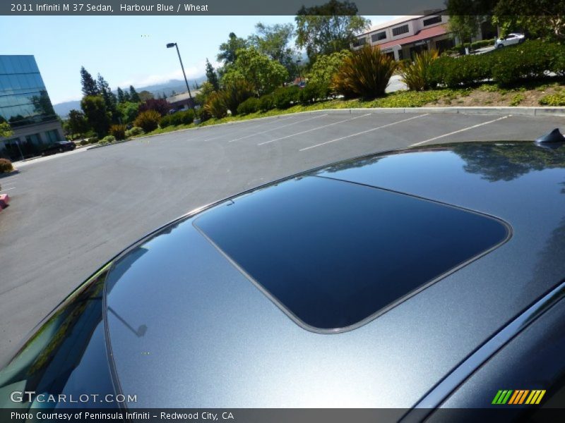Harbour Blue / Wheat 2011 Infiniti M 37 Sedan