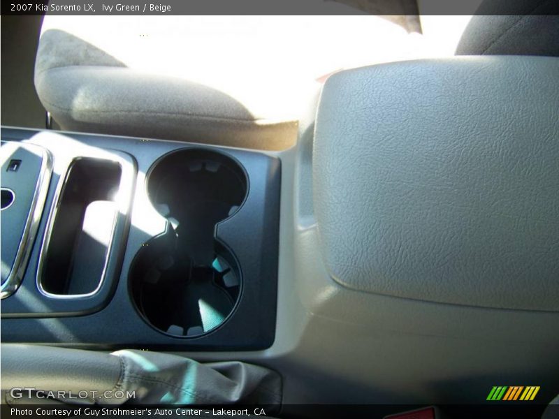Ivy Green / Beige 2007 Kia Sorento LX