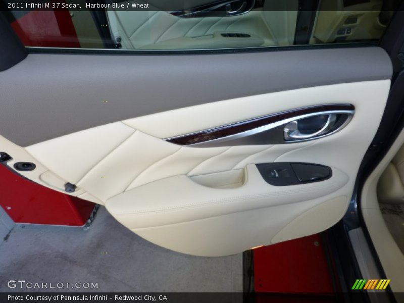 Harbour Blue / Wheat 2011 Infiniti M 37 Sedan