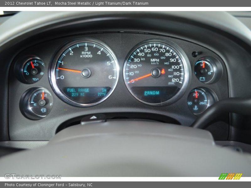  2012 Tahoe LT LT Gauges