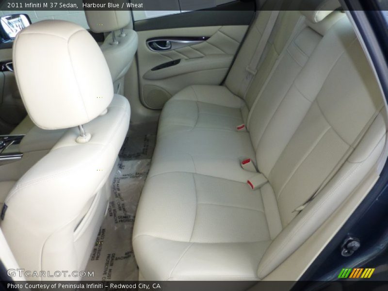 Harbour Blue / Wheat 2011 Infiniti M 37 Sedan