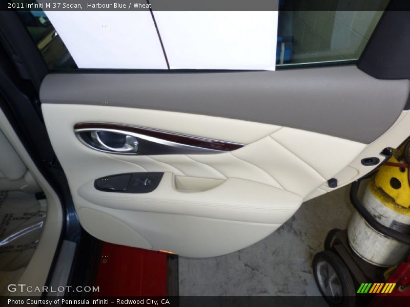 Harbour Blue / Wheat 2011 Infiniti M 37 Sedan