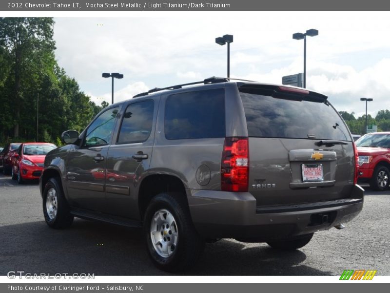 Mocha Steel Metallic / Light Titanium/Dark Titanium 2012 Chevrolet Tahoe LT