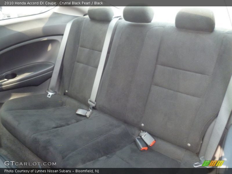 Rear Seat of 2010 Accord EX Coupe