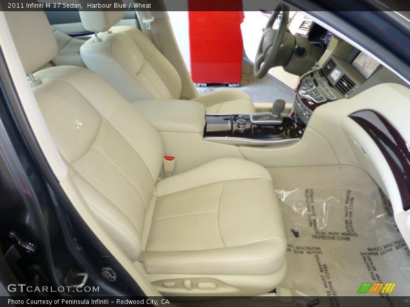 Harbour Blue / Wheat 2011 Infiniti M 37 Sedan