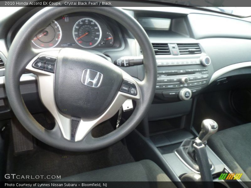 Dashboard of 2010 Accord EX Coupe