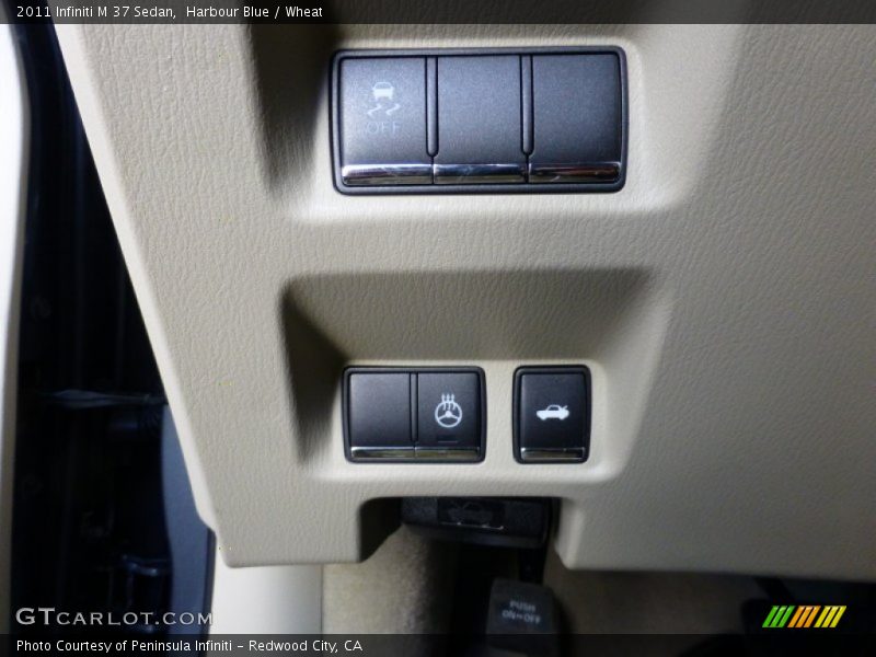 Harbour Blue / Wheat 2011 Infiniti M 37 Sedan