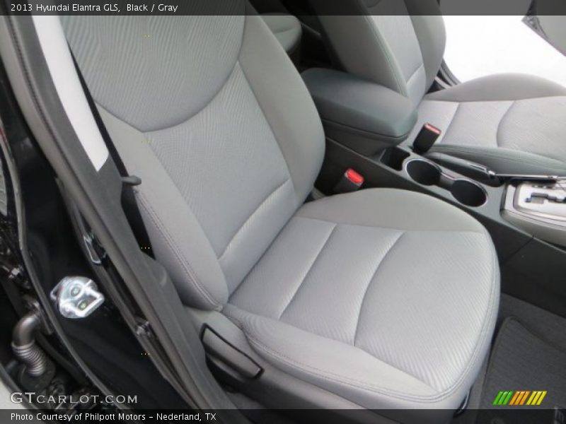 Black / Gray 2013 Hyundai Elantra GLS