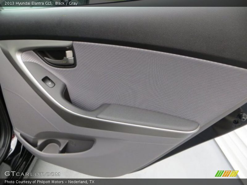 Black / Gray 2013 Hyundai Elantra GLS