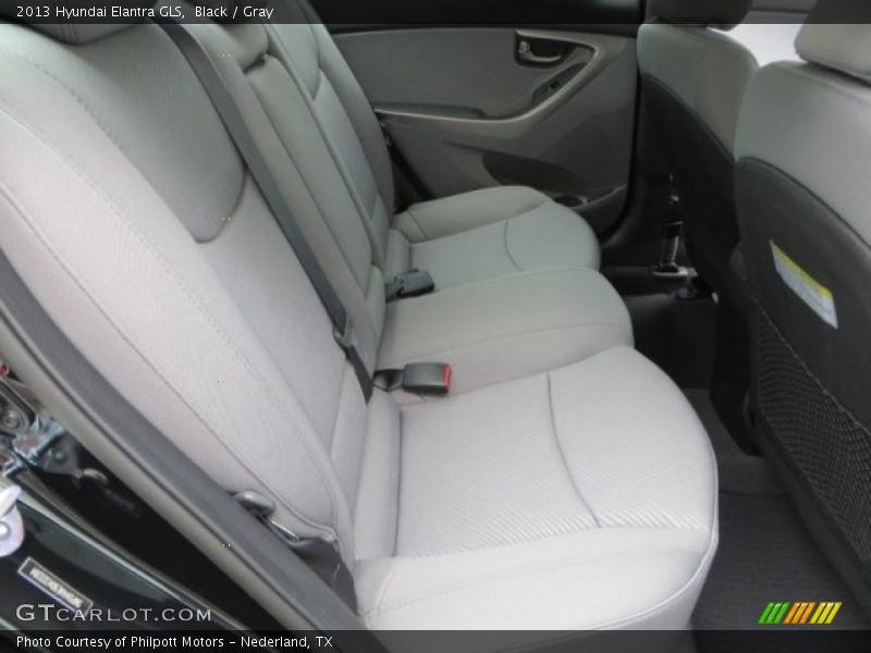 Black / Gray 2013 Hyundai Elantra GLS