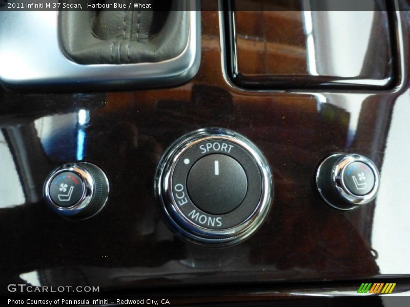 Harbour Blue / Wheat 2011 Infiniti M 37 Sedan