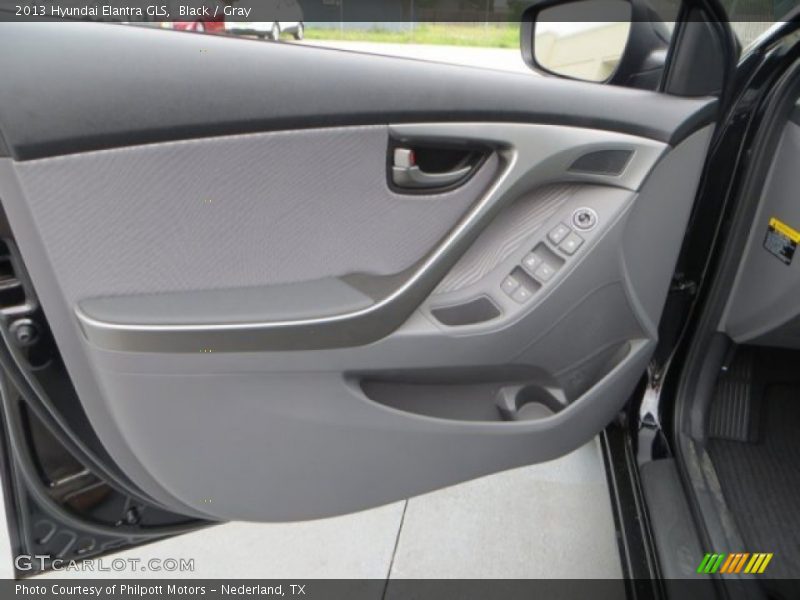 Black / Gray 2013 Hyundai Elantra GLS