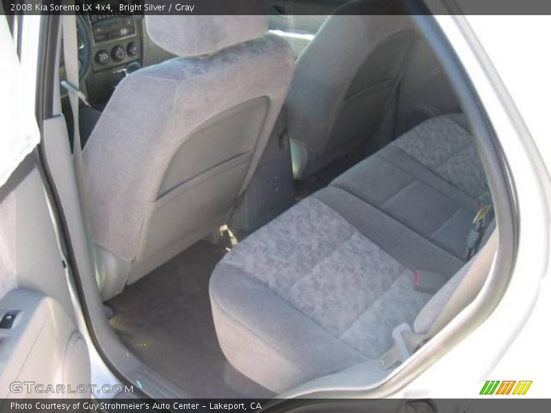 Bright Silver / Gray 2008 Kia Sorento LX 4x4