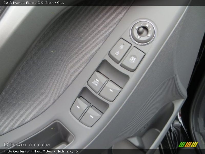 Black / Gray 2013 Hyundai Elantra GLS