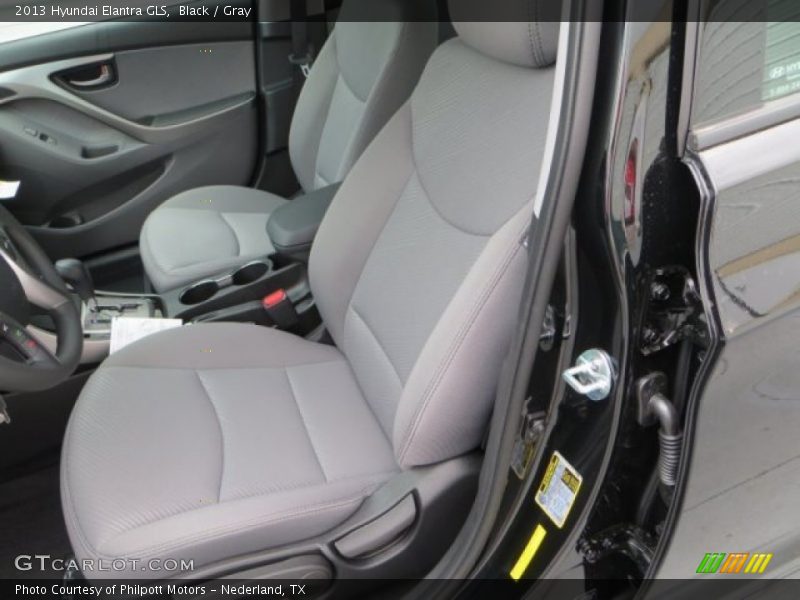 Black / Gray 2013 Hyundai Elantra GLS