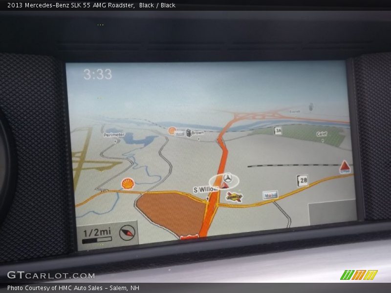 Navigation of 2013 SLK 55 AMG Roadster