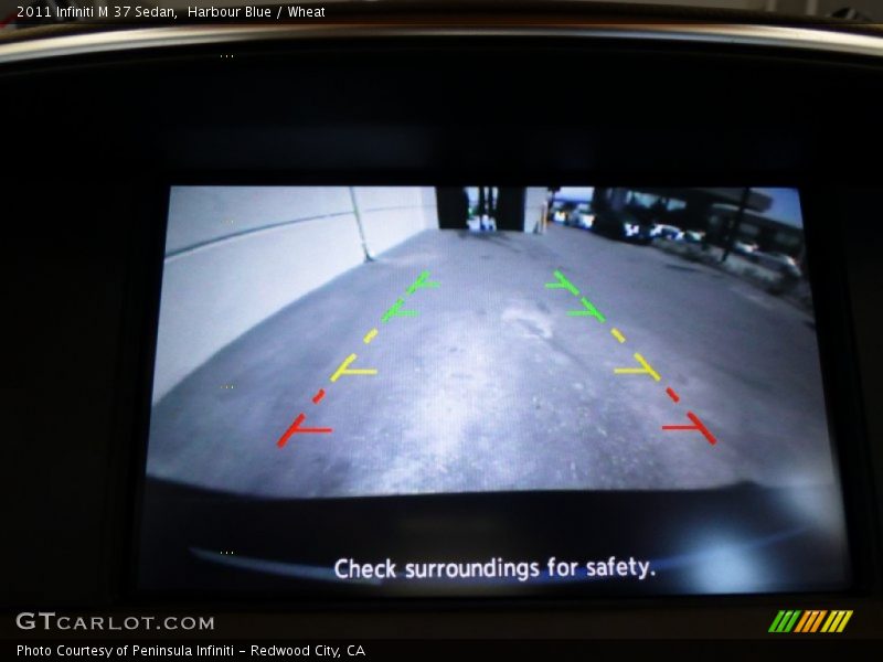 Harbour Blue / Wheat 2011 Infiniti M 37 Sedan