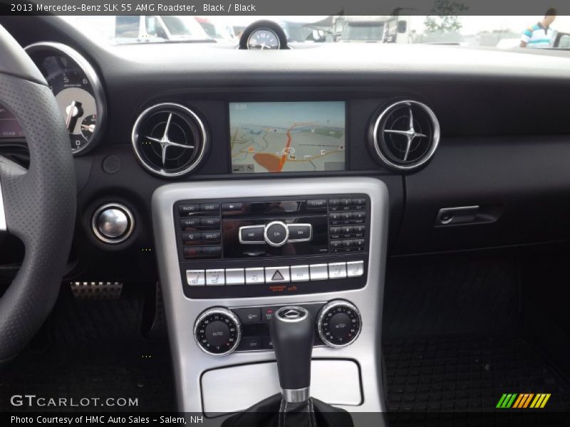 Controls of 2013 SLK 55 AMG Roadster