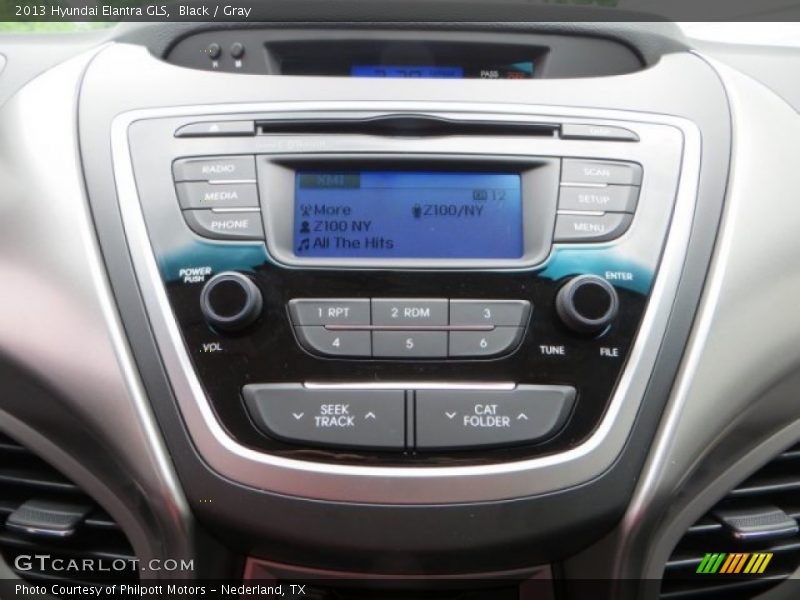 Black / Gray 2013 Hyundai Elantra GLS