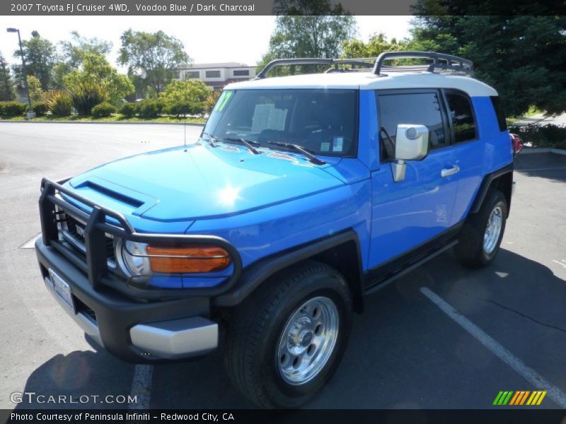 Voodoo Blue / Dark Charcoal 2007 Toyota FJ Cruiser 4WD