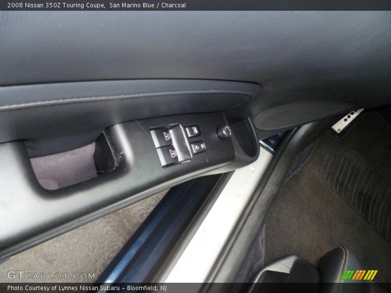 San Marino Blue / Charcoal 2008 Nissan 350Z Touring Coupe