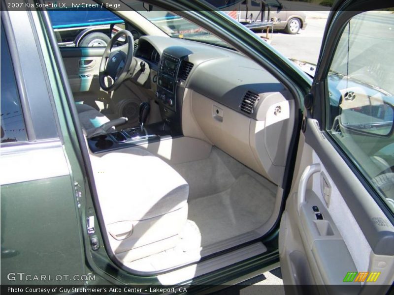 Ivy Green / Beige 2007 Kia Sorento LX