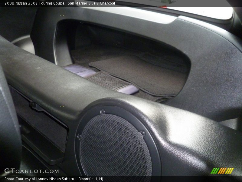 San Marino Blue / Charcoal 2008 Nissan 350Z Touring Coupe
