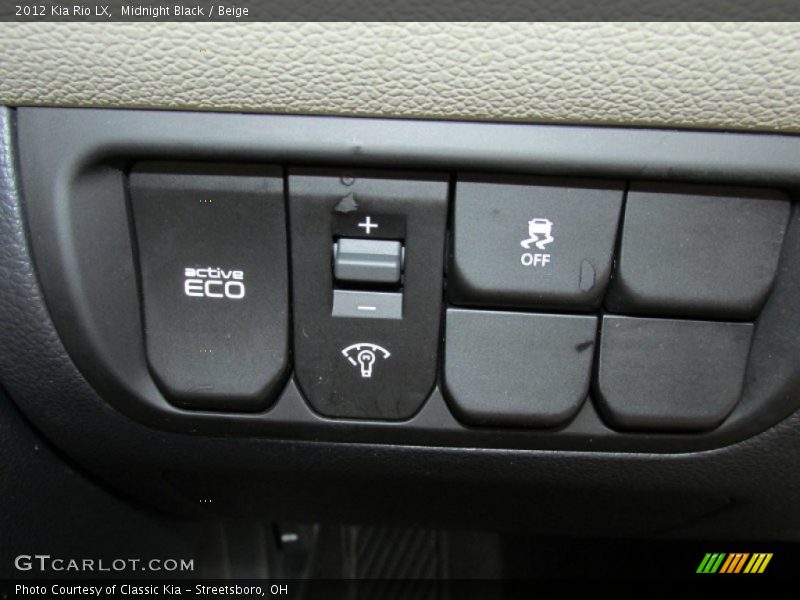 Controls of 2012 Rio LX