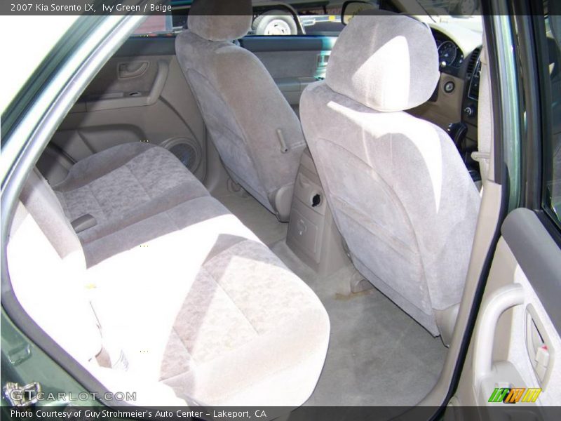 Ivy Green / Beige 2007 Kia Sorento LX