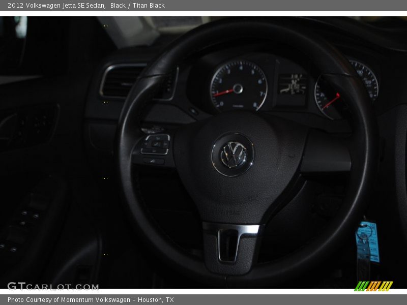 Black / Titan Black 2012 Volkswagen Jetta SE Sedan