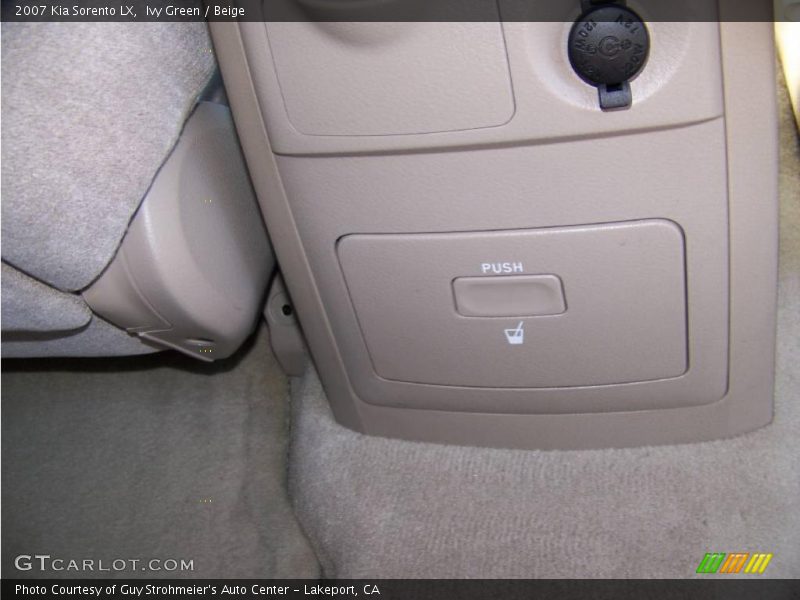 Ivy Green / Beige 2007 Kia Sorento LX