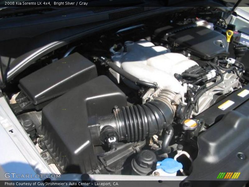 Bright Silver / Gray 2008 Kia Sorento LX 4x4