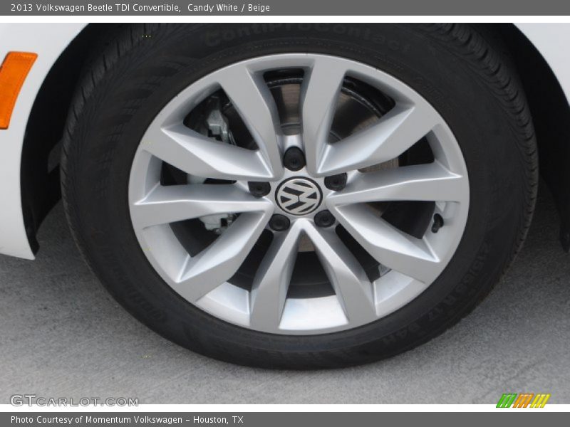 Candy White / Beige 2013 Volkswagen Beetle TDI Convertible
