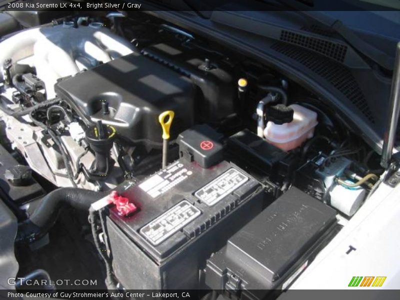 Bright Silver / Gray 2008 Kia Sorento LX 4x4