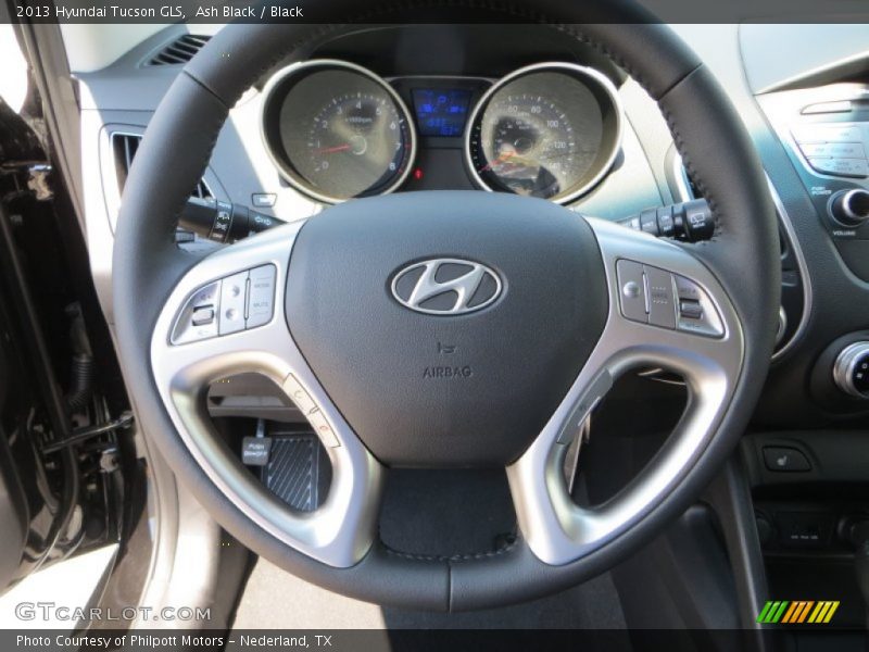 Ash Black / Black 2013 Hyundai Tucson GLS