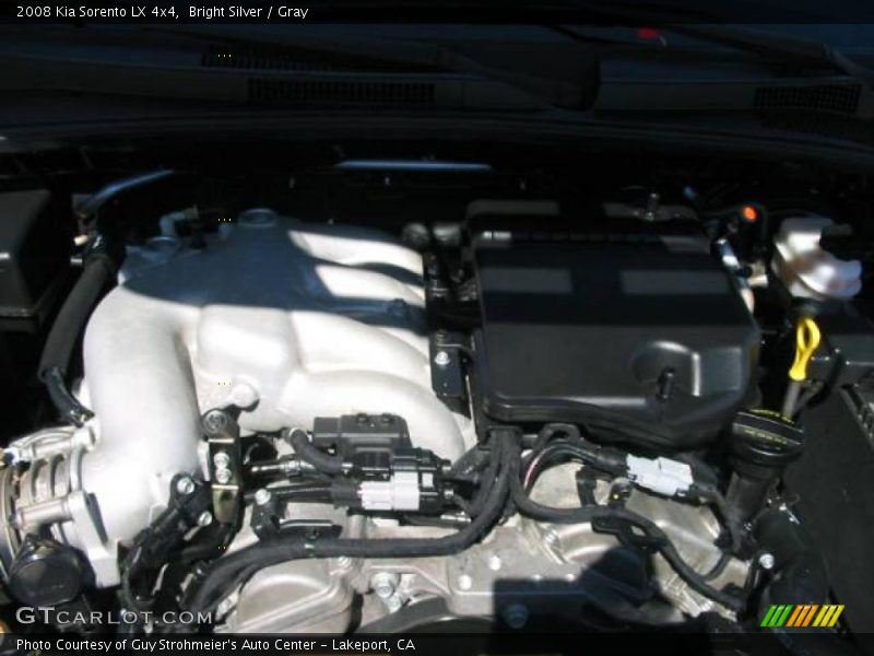 Bright Silver / Gray 2008 Kia Sorento LX 4x4