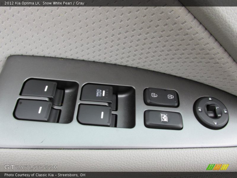 Controls of 2012 Optima LX