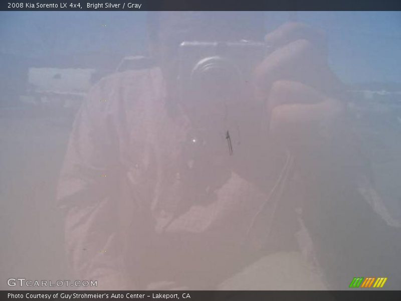Bright Silver / Gray 2008 Kia Sorento LX 4x4