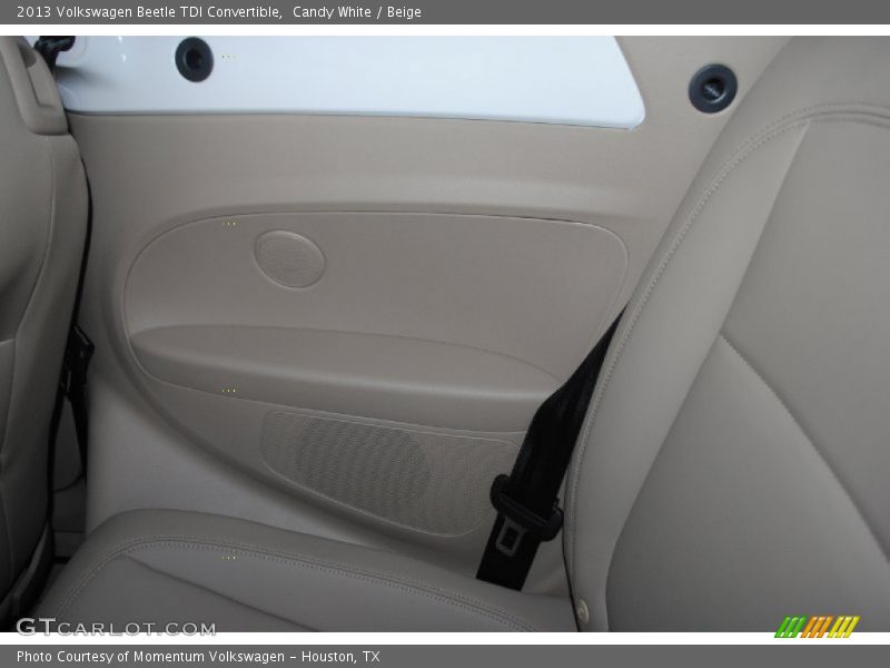 Candy White / Beige 2013 Volkswagen Beetle TDI Convertible