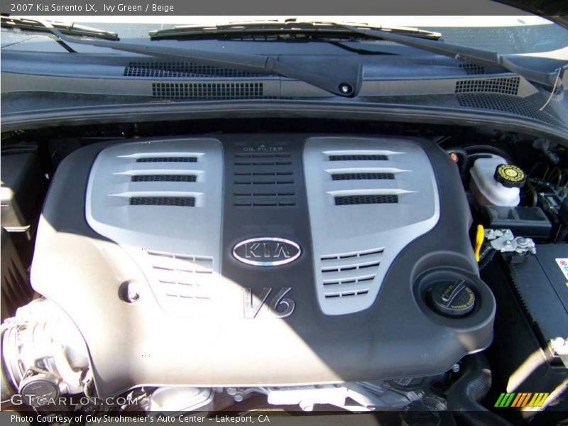 Ivy Green / Beige 2007 Kia Sorento LX