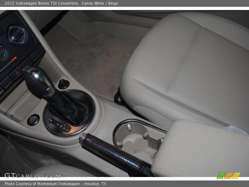 Candy White / Beige 2013 Volkswagen Beetle TDI Convertible