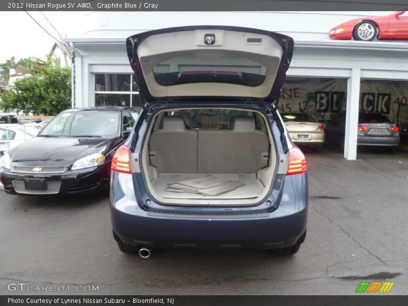 Graphite Blue / Gray 2012 Nissan Rogue SV AWD