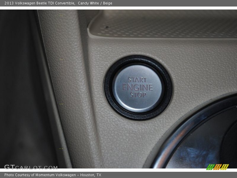 Candy White / Beige 2013 Volkswagen Beetle TDI Convertible